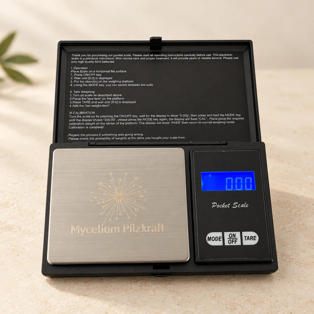 Mycelium-Pilzkraft Digitale Taschenwaage